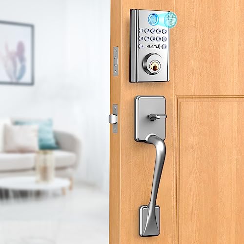 HEANTLE Keyless Entry Door Lock with Handle