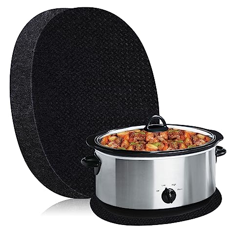 Heat Resistant Mat for Crockpot Slow Cooker with Slider Function
