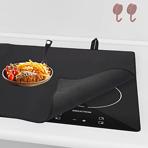 FLASLD Fireproof and Waterproof Stove Top Covers, 21×29.5 inch Electric  Glass Top Stove Cover - Ceramic Glass Cooktop Protector for Flat Top Oven