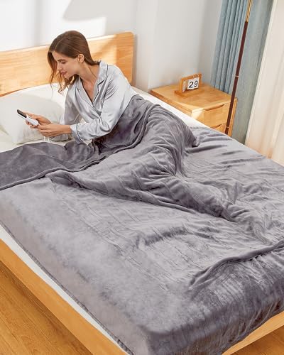 Cozyty Electric Heated Blanket: Fast & Cozy Full Size