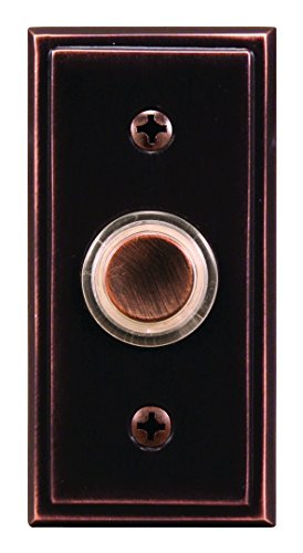 Heath Zenith Antique Copper Wired Push Button
