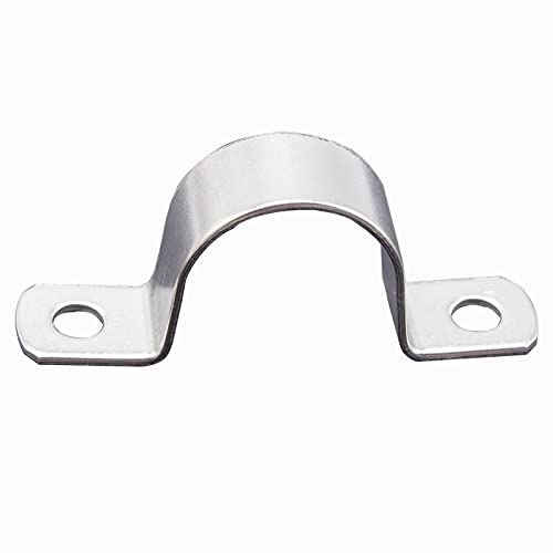 Heavy Duty 2 Hole Strap Clamp - 304 Stainless Steel