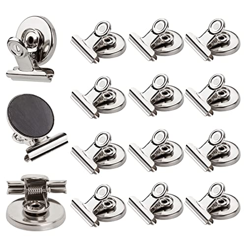 Heavy Duty Magnetic Clips - 12 Pack