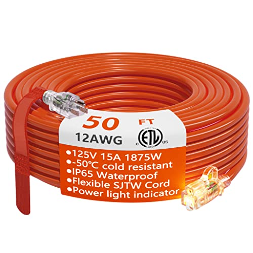 Heavy Duty Outdoor Extension Cord 50 ft