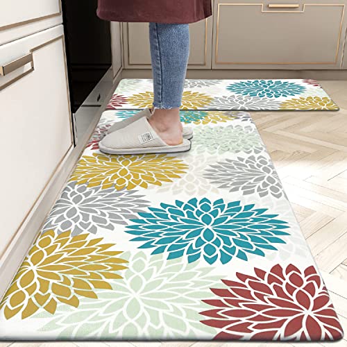 HEBE Anti Fatigue Kitchen Rugs Sets
