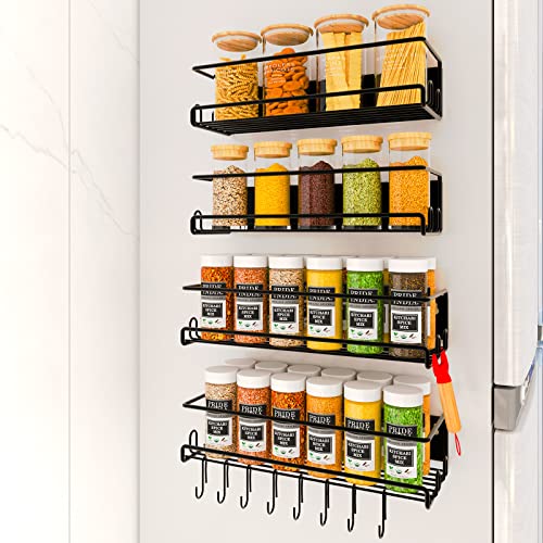HEBELLE Magnetic Spice Rack for Refrigerator