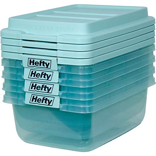 Hefty Hi-Rise Storage Bin (4 Pack)
