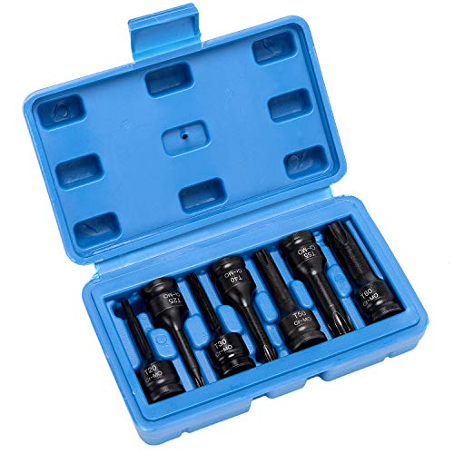 HELAKLS 7-Piece Torx Star Driver Bit Socket Set