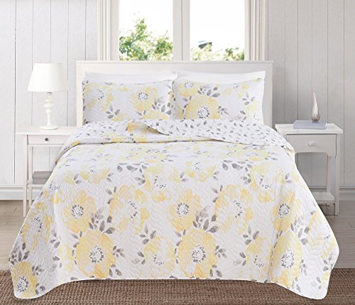 Helene - Yellow Quilts Collection, Full/Queen