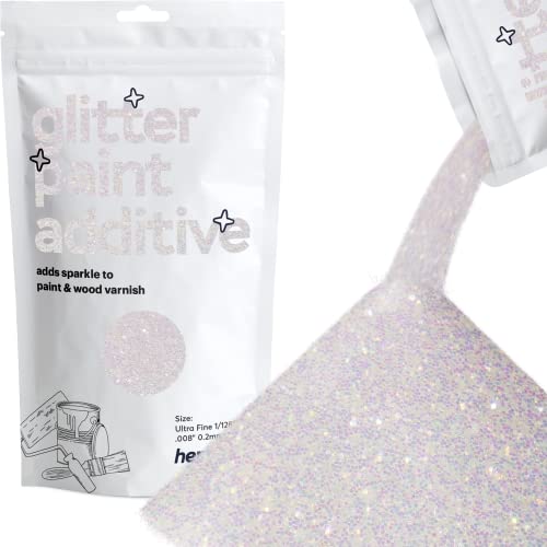 Hemway Glitter Paint Additive Crystals - Mother of Pearl Iridescent