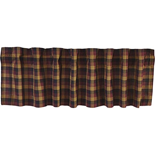 Heritage Farms Valance - Traditional Style Window Curtains