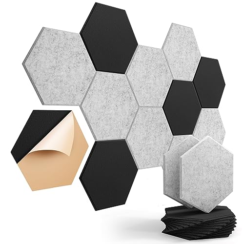 Hexagon Acoustic Panels - High-Density Sound Dampening Solution