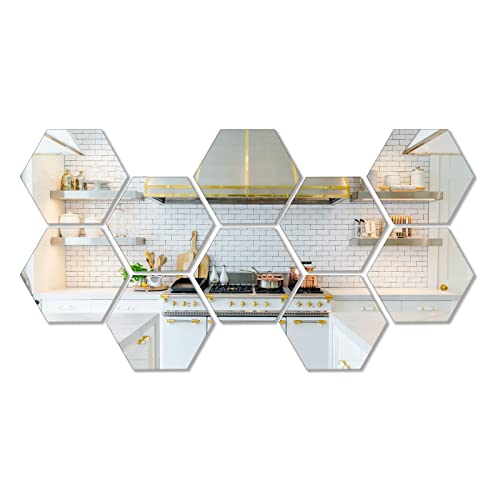 Hexagonal Mirror Wall Mirror Glass Mirror