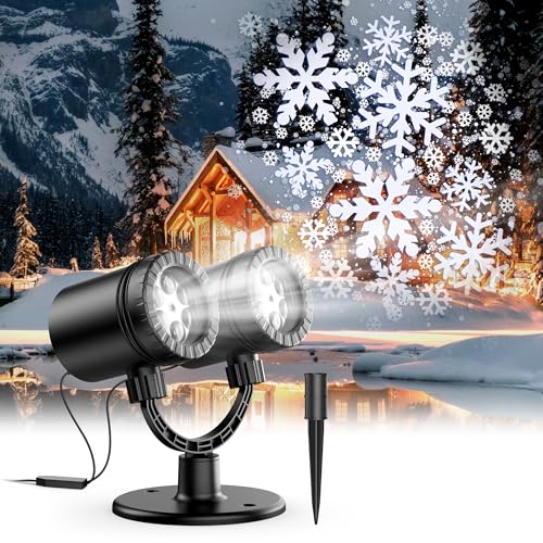 HeyStookie 2024 Christmas Snowflake Projector Lights