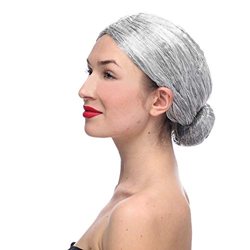 hhseyewell Hair Dryer T3 Hair Grey Wig for Women over 50