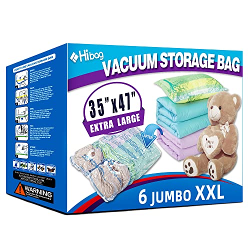 HIBAG XXL Jumbo Vacuum Storage Bags
