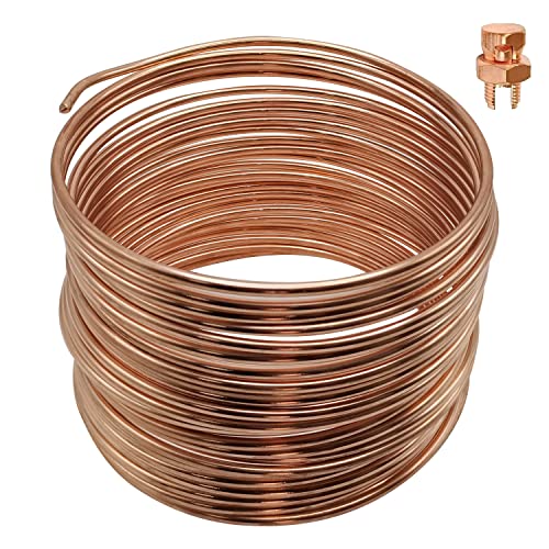 HIBUMFX Soft Annealed Ground Wire Solid Copper Bonded