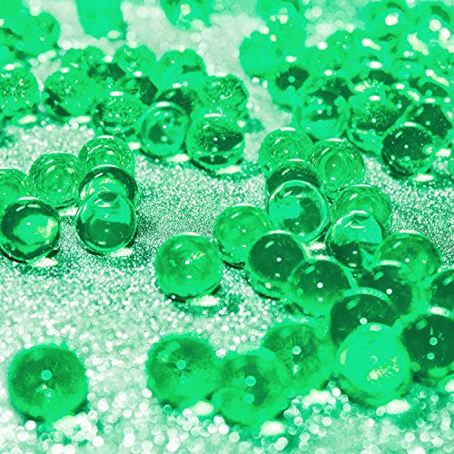 10000-Piece Green Water Gel Bead Wedding Centerpiece Decoration