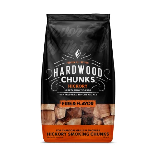 Hickory Wood Chunks for Smoking and Grilling