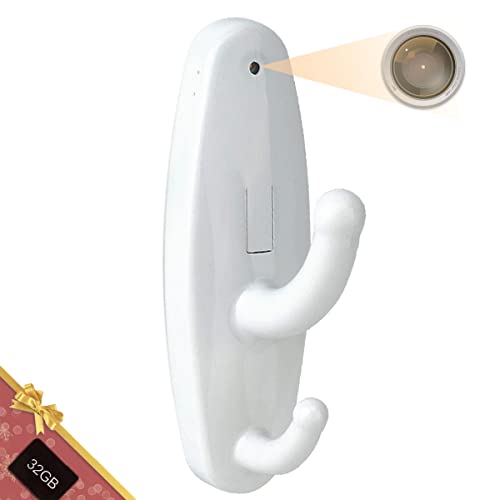 Hidden Camera Clothes Hook with Motion Detection - Sunsome