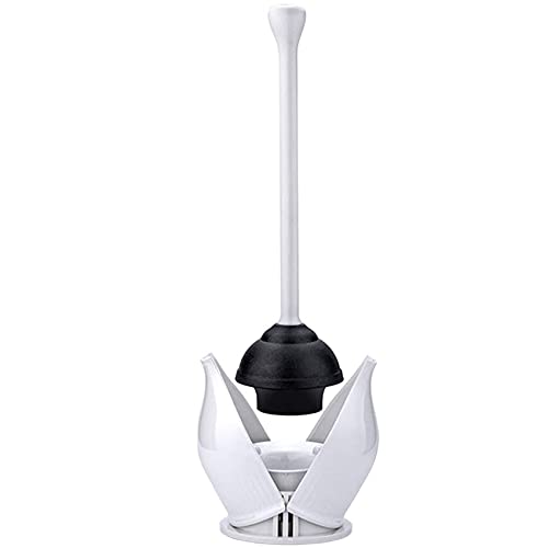 Hideaway Toilet Plunger with Caddy