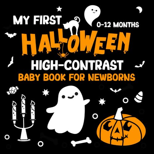 High Contrast Halloween Baby Book