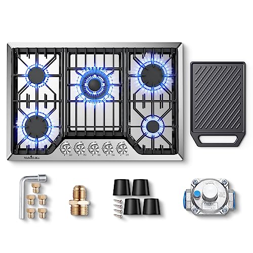 High-Powered Gas Cooktop with Grill - Maharlika Stove Top
