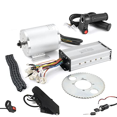 High-Speed Powerful Electric Motor Kit with Throttle Controller