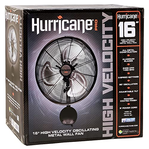 High Velocity Wall Mount Fan