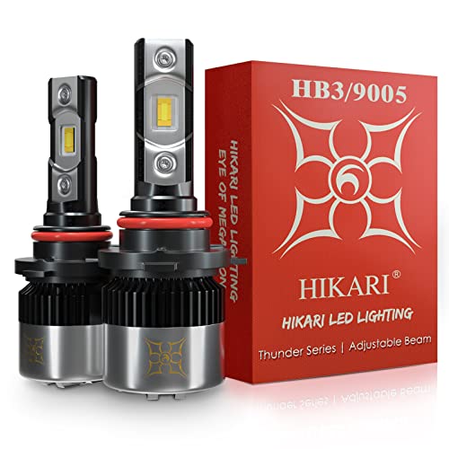 Hikari 9005 LED Bulbs, 12,000LM High Lumens