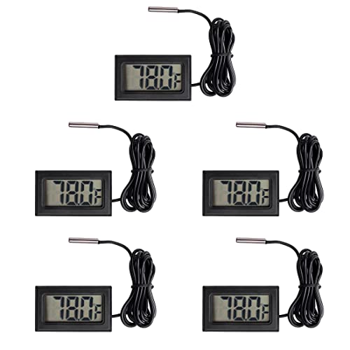 HiLetgo Digital LCD Fridge Thermometer with Probe