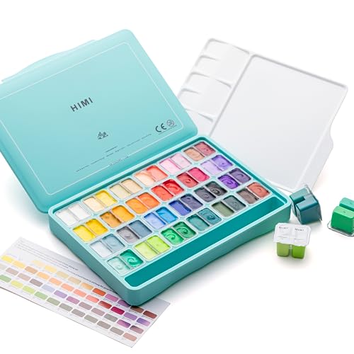 HIMI Twin Cup Jelly Gouache Paint Set