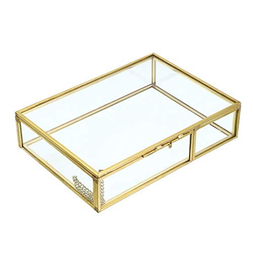 Hipiwe Gold Glass Photo Box