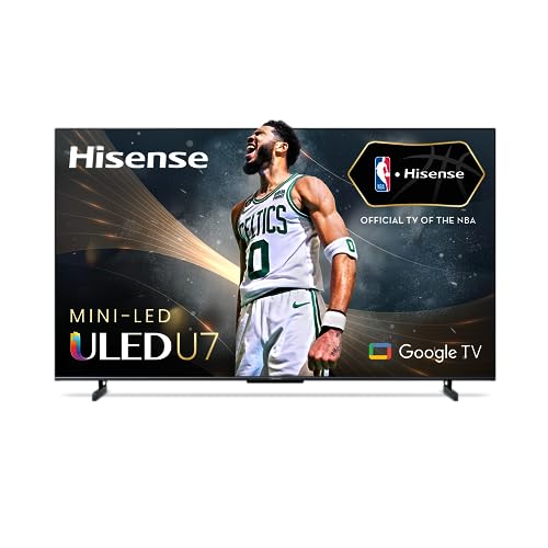 Hisense 55-Inch Class U7 Series Mini-LED ULED 4K UHD Google Smart TV