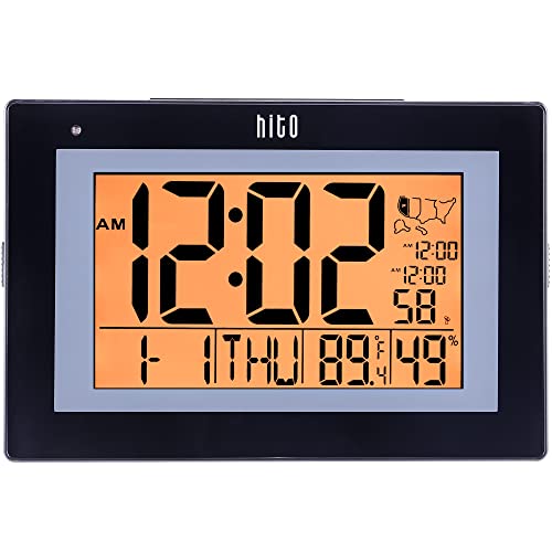 HITO Large Atomic Digital Wall Clock