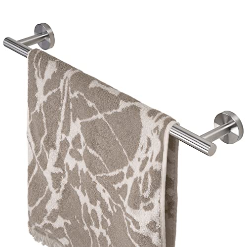 HITSLAM Brushed Nickel Towel Bar for Bathroom