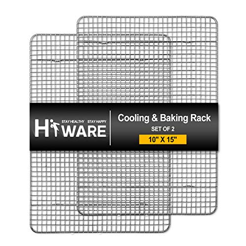 Hiware Stainless Steel Cooling Racks for Baking