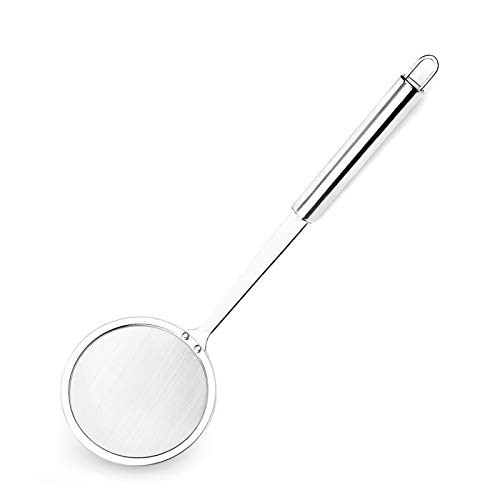 Hot Pot Fat Skimmer Spoon - Stainless Steel Fine Mesh Strainer for Skimming  Grease and Foam - Household Items, Facebook Marketplace