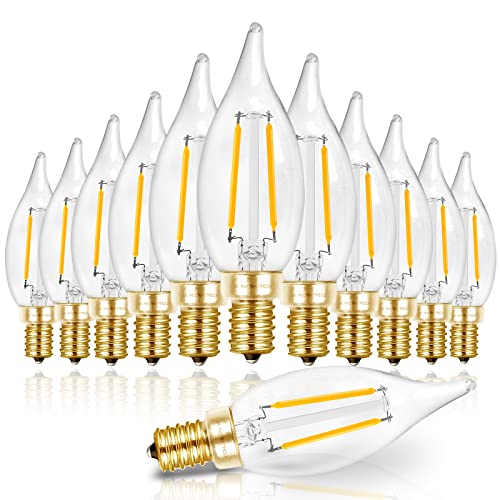 Hizashi LED Candelabra Bulbs - Upgrade Your Lighting with Style and Efficiency
