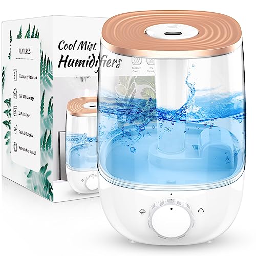 Quiet Top Fill 3.5L Ultrasonic Humidifier for Large Rooms