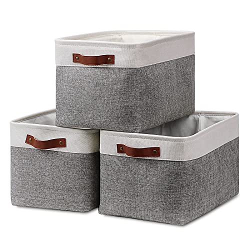 HNZIGE Fabric Storage Baskets for Shelves