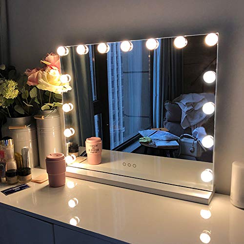 Hollywood Lighted Makeup Mirror