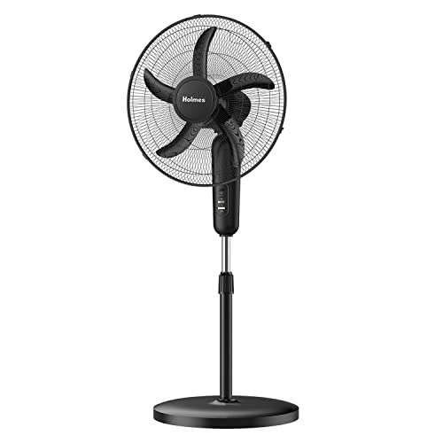 HOLMES 18" Stand Fan - Powerful and Adjustable Cooling