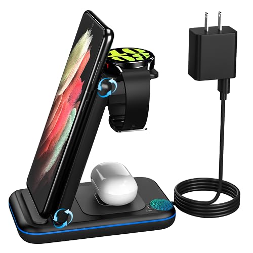 HOLYJOY Foldable 3 in 1 Wireless Charger