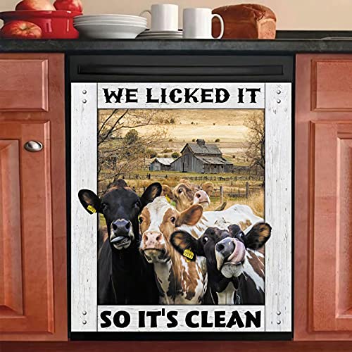 Homa Cow Magnet Dishwasher Cover