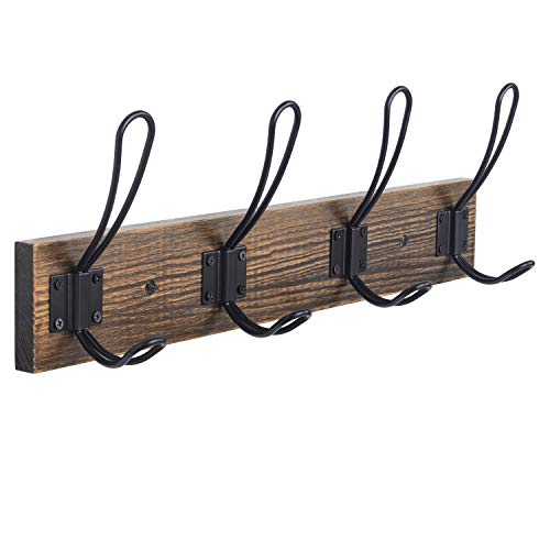 Homagic Solid Pine Wood Towel Rack