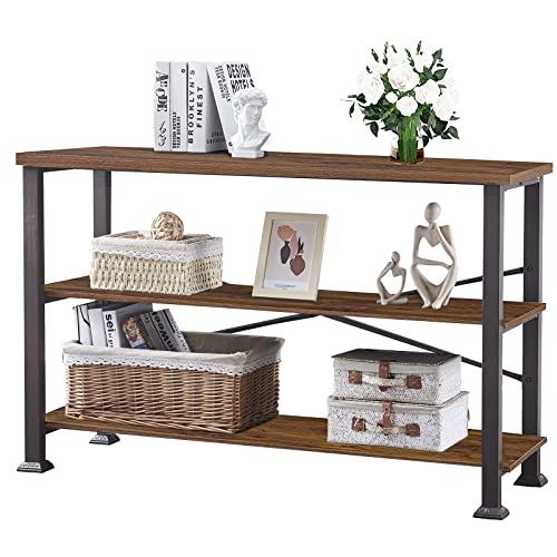 HOMBAZAAR Industrial Rustic Console Table