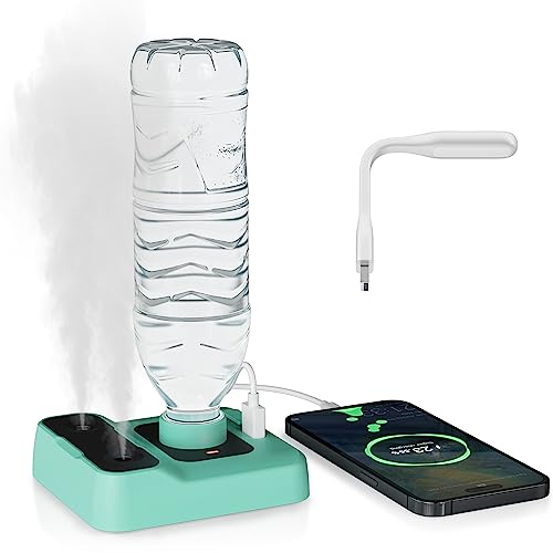 HOMDIS Portable Humidifier with Power Bank and Nightlight