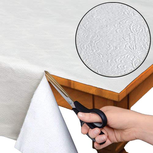 Quilted Heavy Duty Table Pad Protector - 52" x 108" White