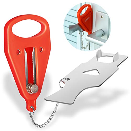 VIRIDI Portable Door Lock: Secure Travel, Airbnb, Hotel, Home